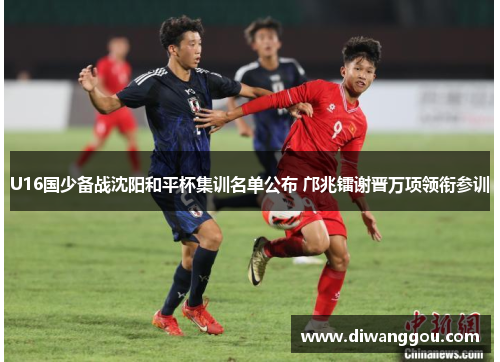 U16国少备战沈阳和平杯集训名单公布 邝兆镭谢晋万项领衔参训